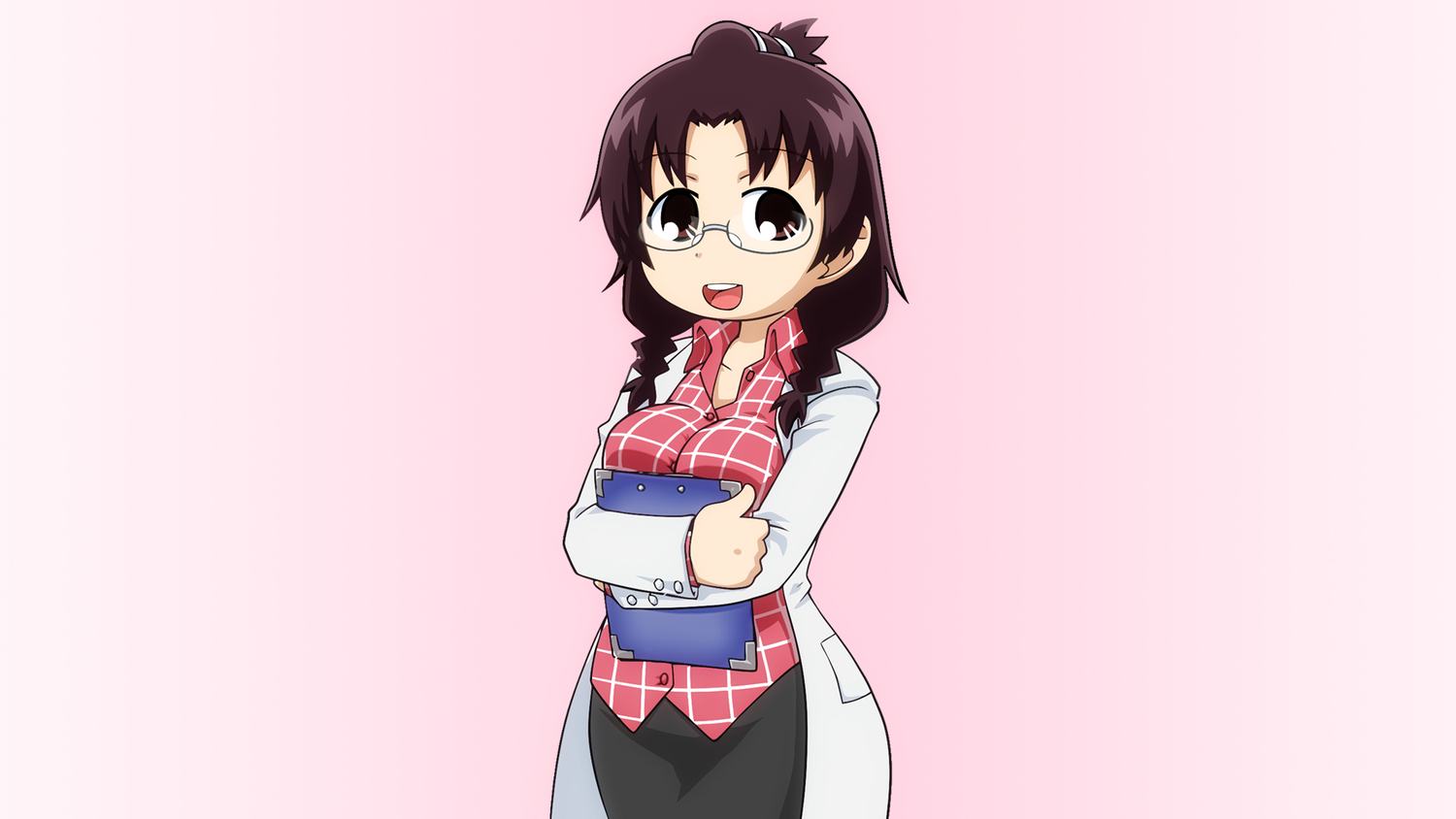 glasses, kuriyama_aiko, mitsudomoe
