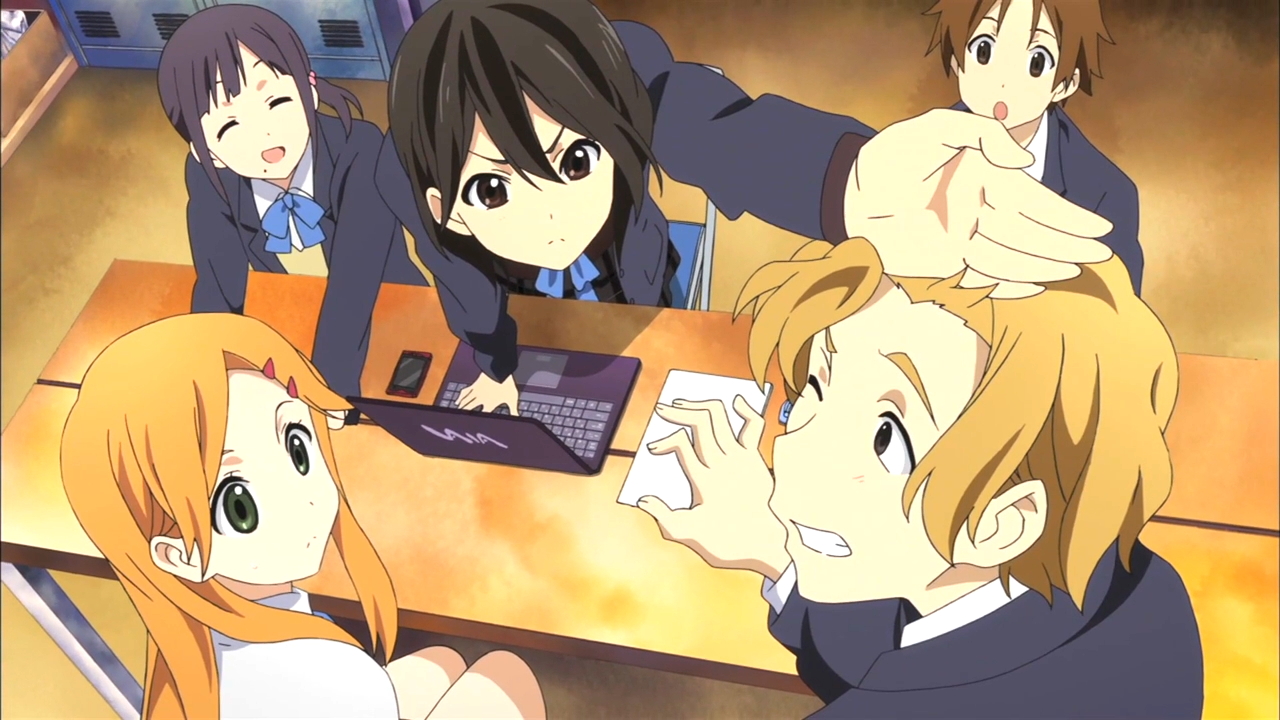 aoki_yoshifumi, inaba_himeko, jpeg_artifacts, kiriyama_yui, kokoro_connect, nagase_iori, yaegashi_taichi
