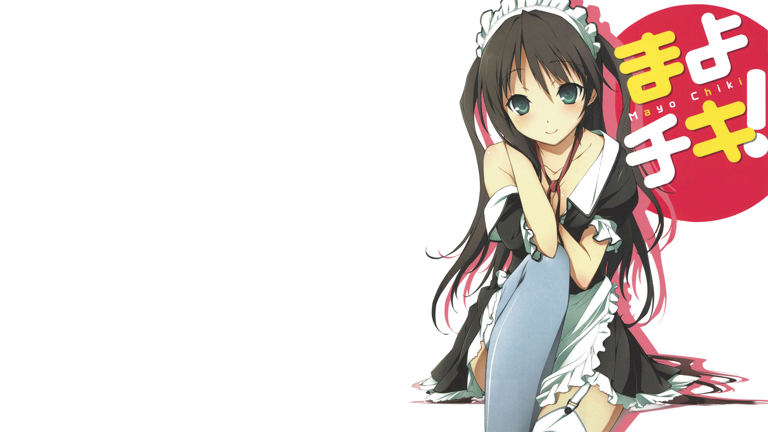 kikuchi_seiji, long_hair, maid, mayo_chiki!, suzutsuki_kanade, white