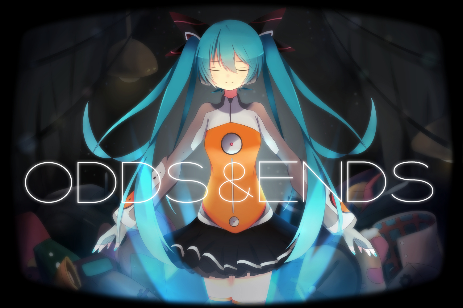 hatsune_miku, meranoreuka_(naokentak), odds_&_ends_(vocaloid), vocaloid
