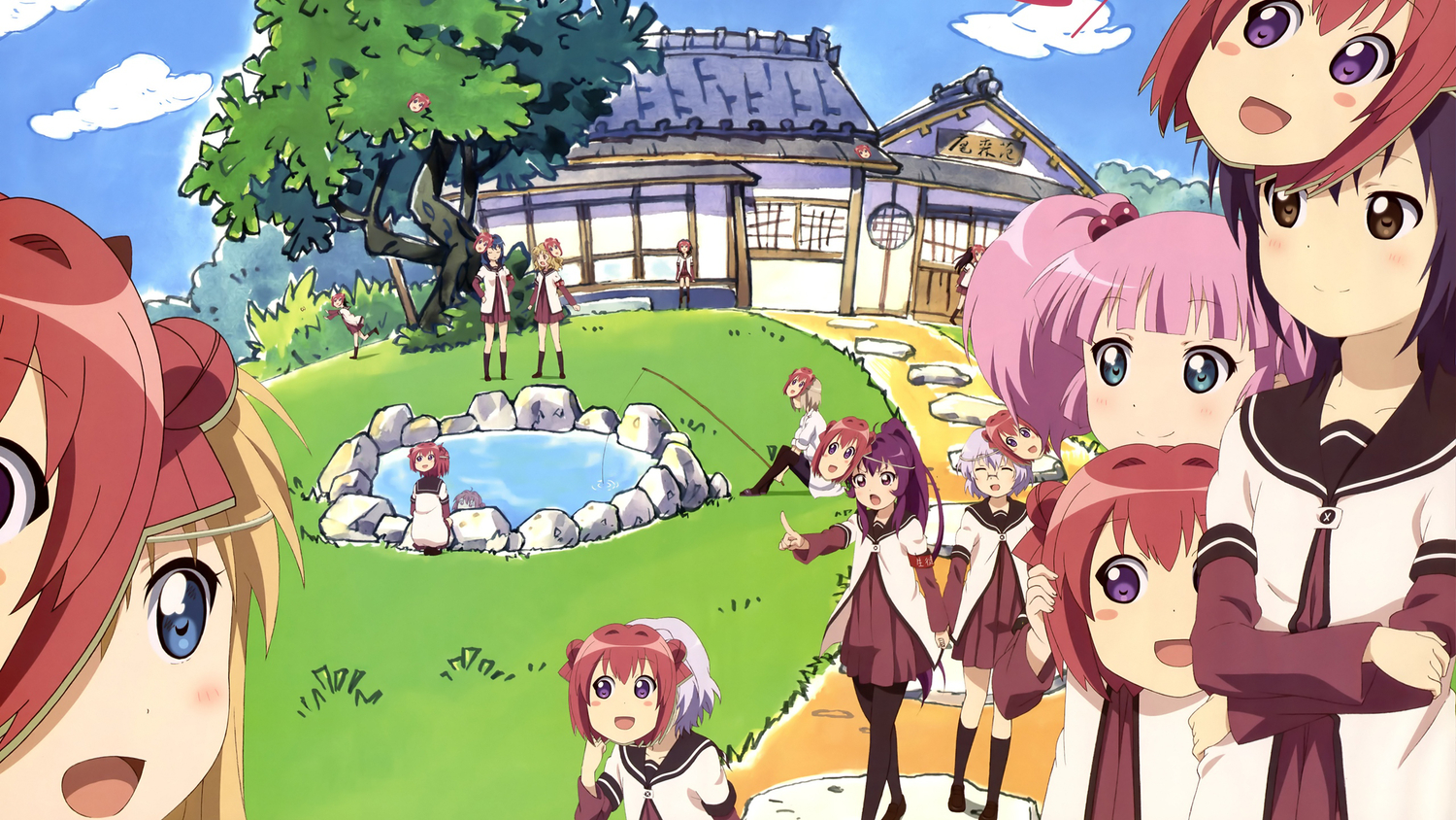 akaza_akari, funami_yui, furutani_himawari, ikeda_chitose, ikeda_chizuru, oomuro_sakurako, sugiura_ayano, toshinou_kyouko
