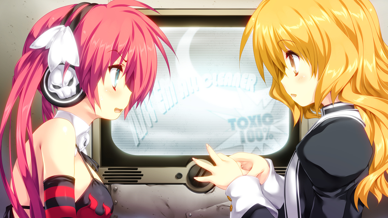 dodge_maria, game_cg, revolver_girl_hammer_lady, scarlet_kiriko, shimesaba_kohada