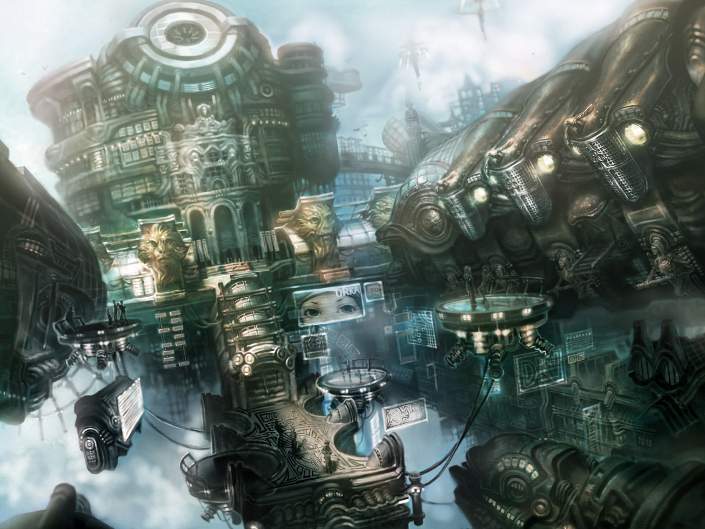 city, clouds, keun_ju_kim, original