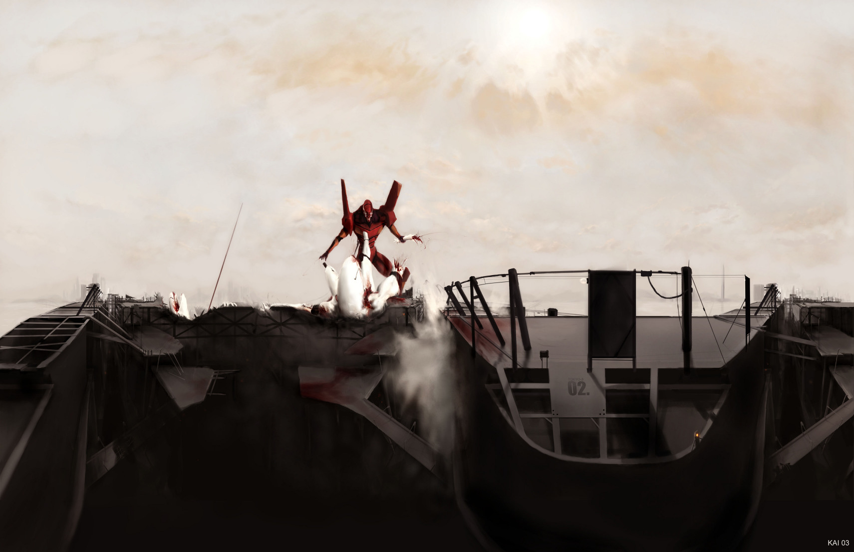 eva-02, neon_genesis_evangelion, ukitakumuki