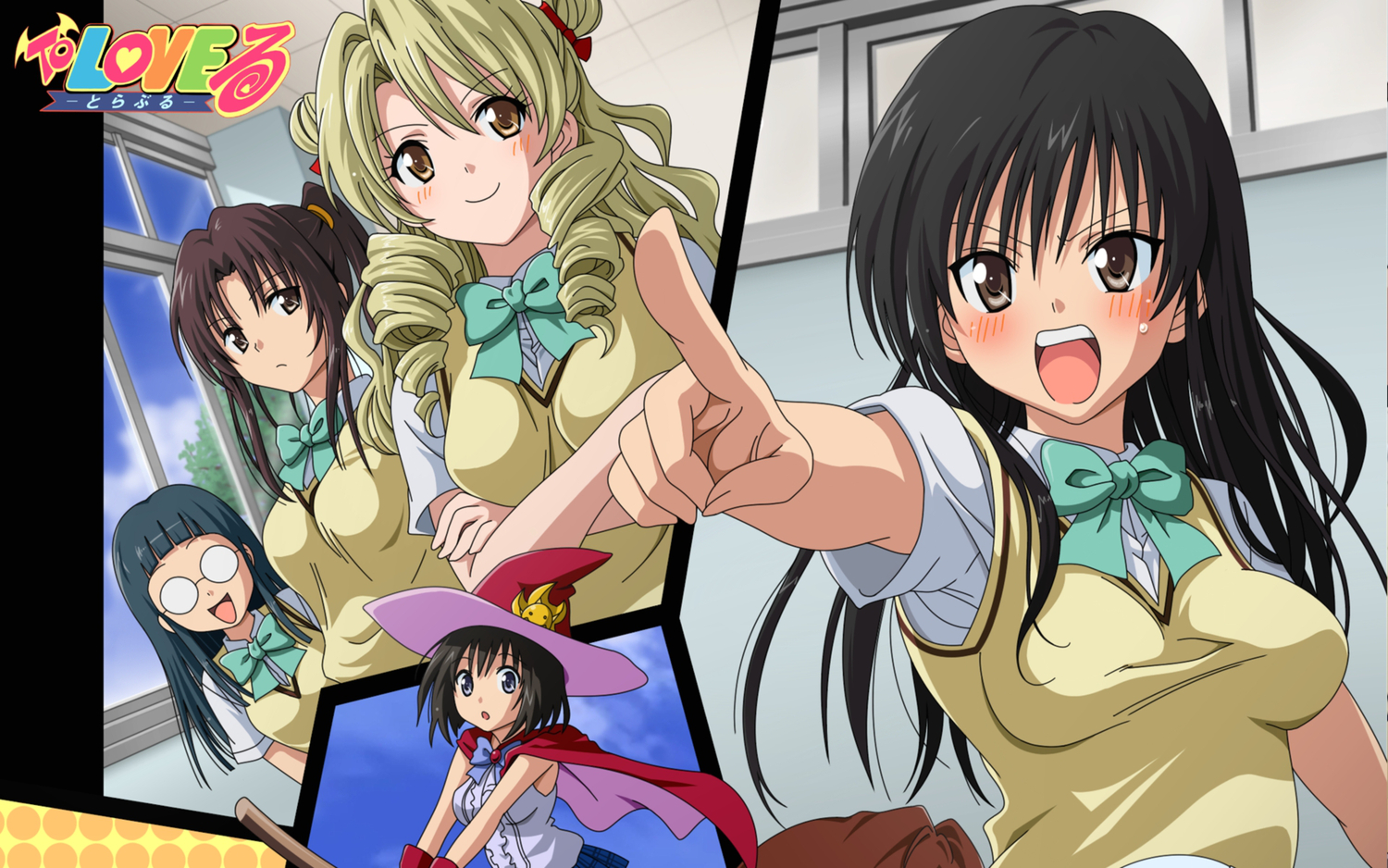 kirisaki_kyouko, kotegawa_yui, kujou_rin, tenjouin_saki, to_love_ru