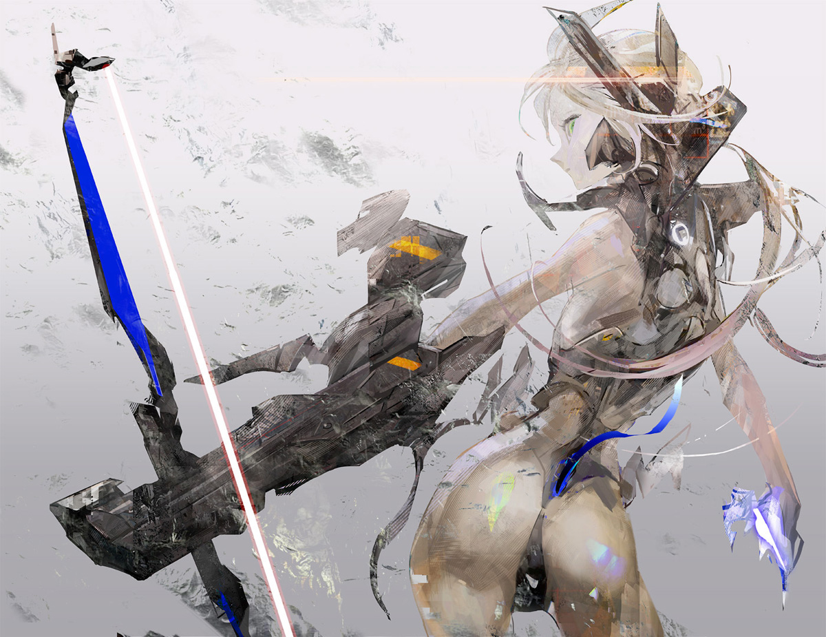 bow_(weapon), kazutaka, original, tagme, weapon