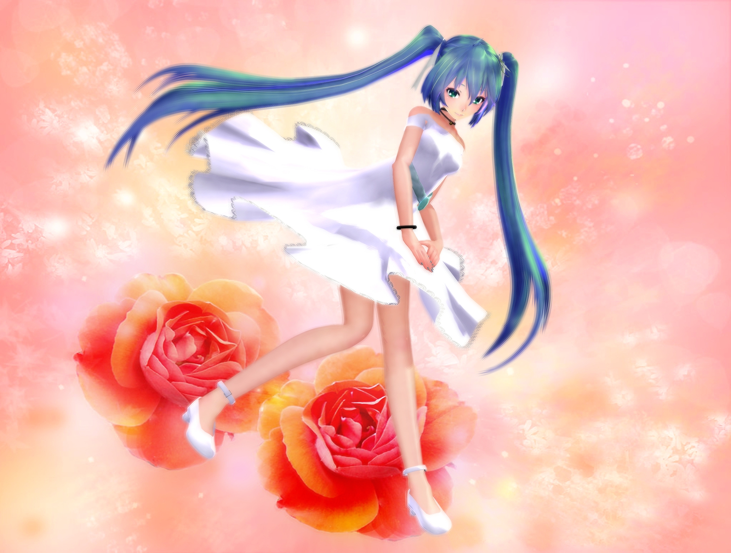 3d, aqua_eyes, aqua_hair, ektyr_y, hatsune_miku, vocaloid