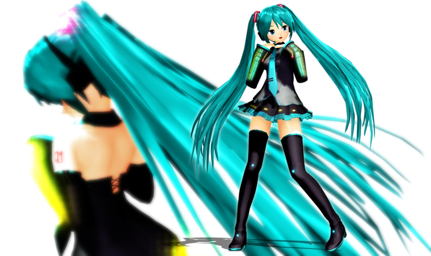 3d, aqua_eyes, aqua_hair, ektyr_y, hatsune_miku, twintails, vocaloid