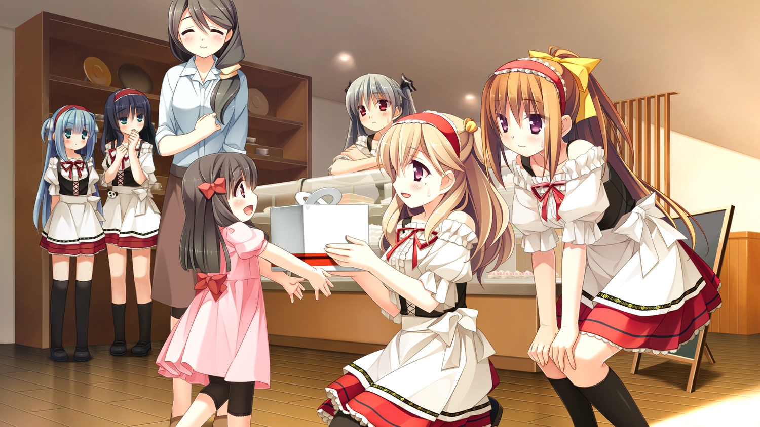 cube, game_cg, group, kanekiyo_miwa, kurano-kunchi_no_futago_jijou, kurano_ema, kurano_izumi, kurano_mikoto