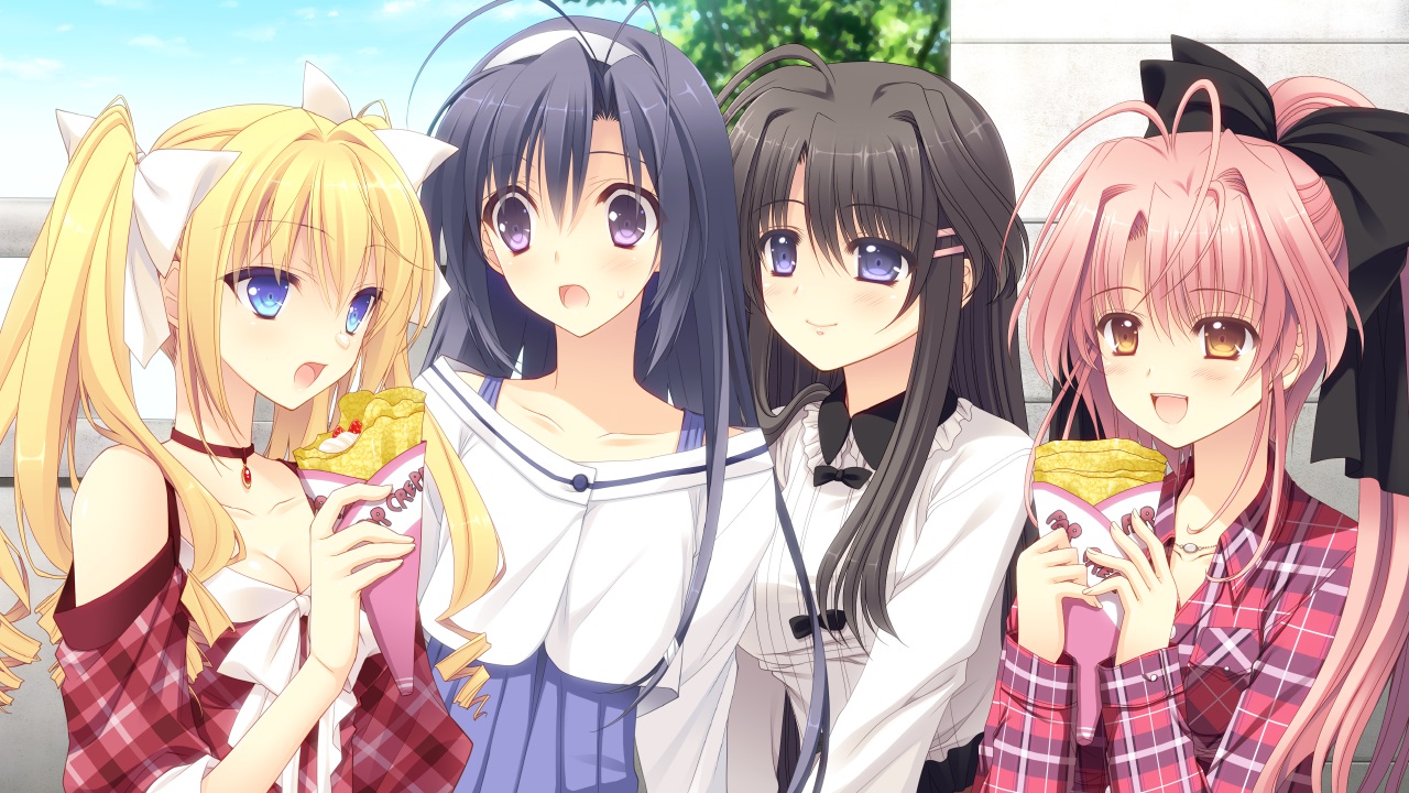 aliasing, food, game_cg, hananomiya_mizuho, kokura_asahi, male, navel_(company), nishimata_aoi