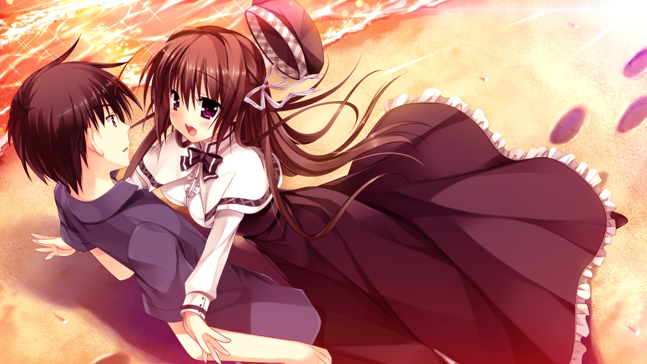 beach, chikotam, game_cg, koiiro_marriage, marmalade, morikawa_mihono, water