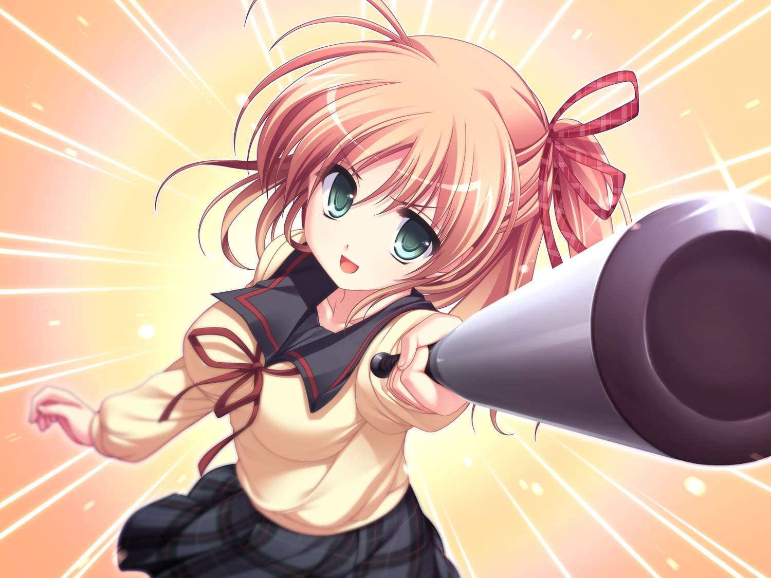 applique, baseball_bat, game_cg, odawara_hakone, school_uniform, tagme_(character), tasogare_no_saki_ni_noboru_ashita