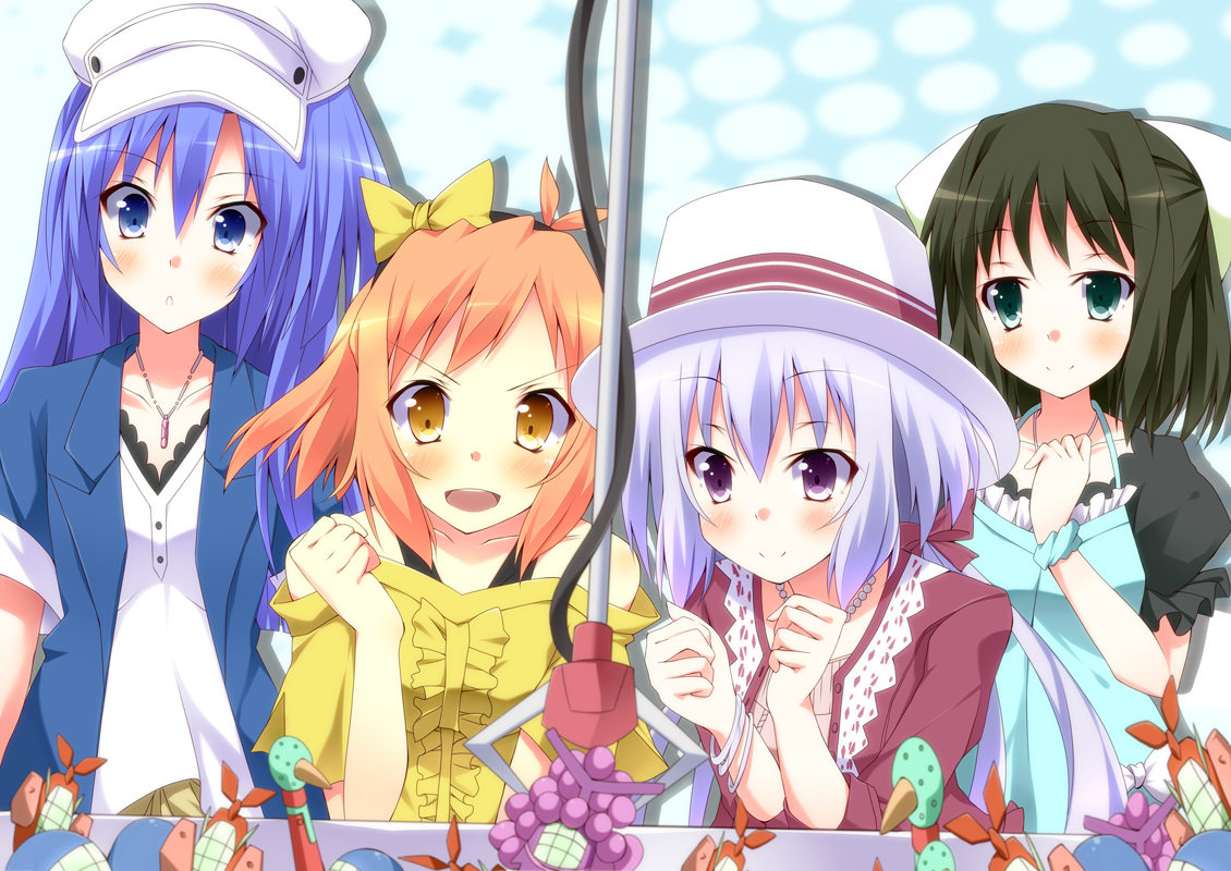 group, kazanari_tsubasa, kohinata_miku, senki_zesshou_symphogear, tachibana_hibiki, yukine_chris
