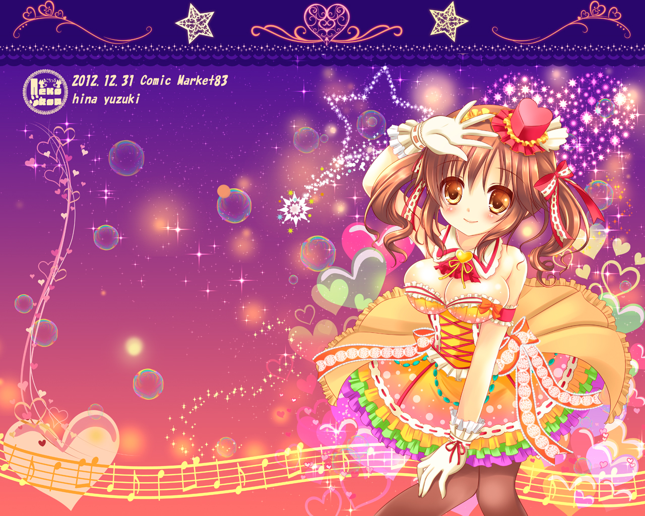 brown_hair, idolmaster, idolmaster_cinderella_girls, totoki_airi, twintails, yuziki_hina