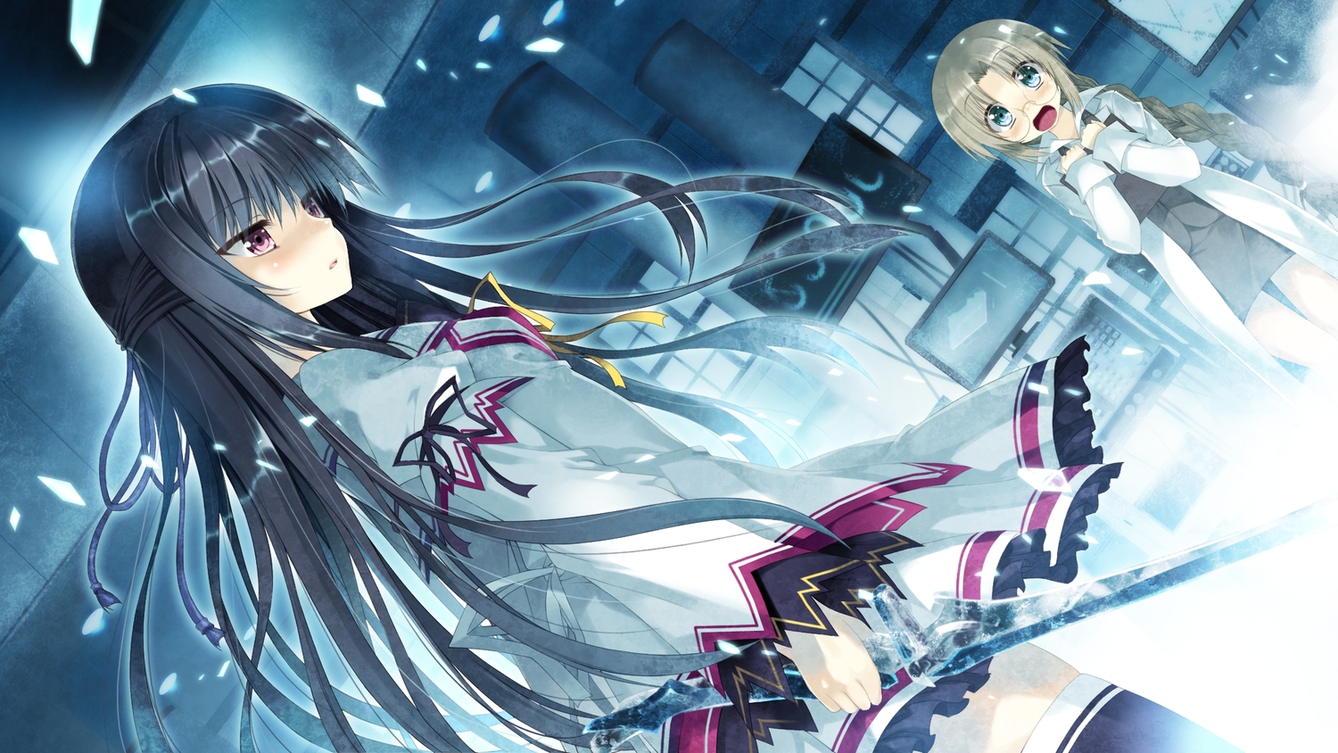 black_hair, eufonie, game_cg, glasses, ishibashi_misa, kamishiro_touko, koiken_otome, long_hair