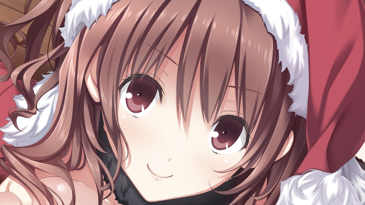 game_cg, giga, kajiya_ayano, kiss_bell, mikoto_akemi, santa_costume