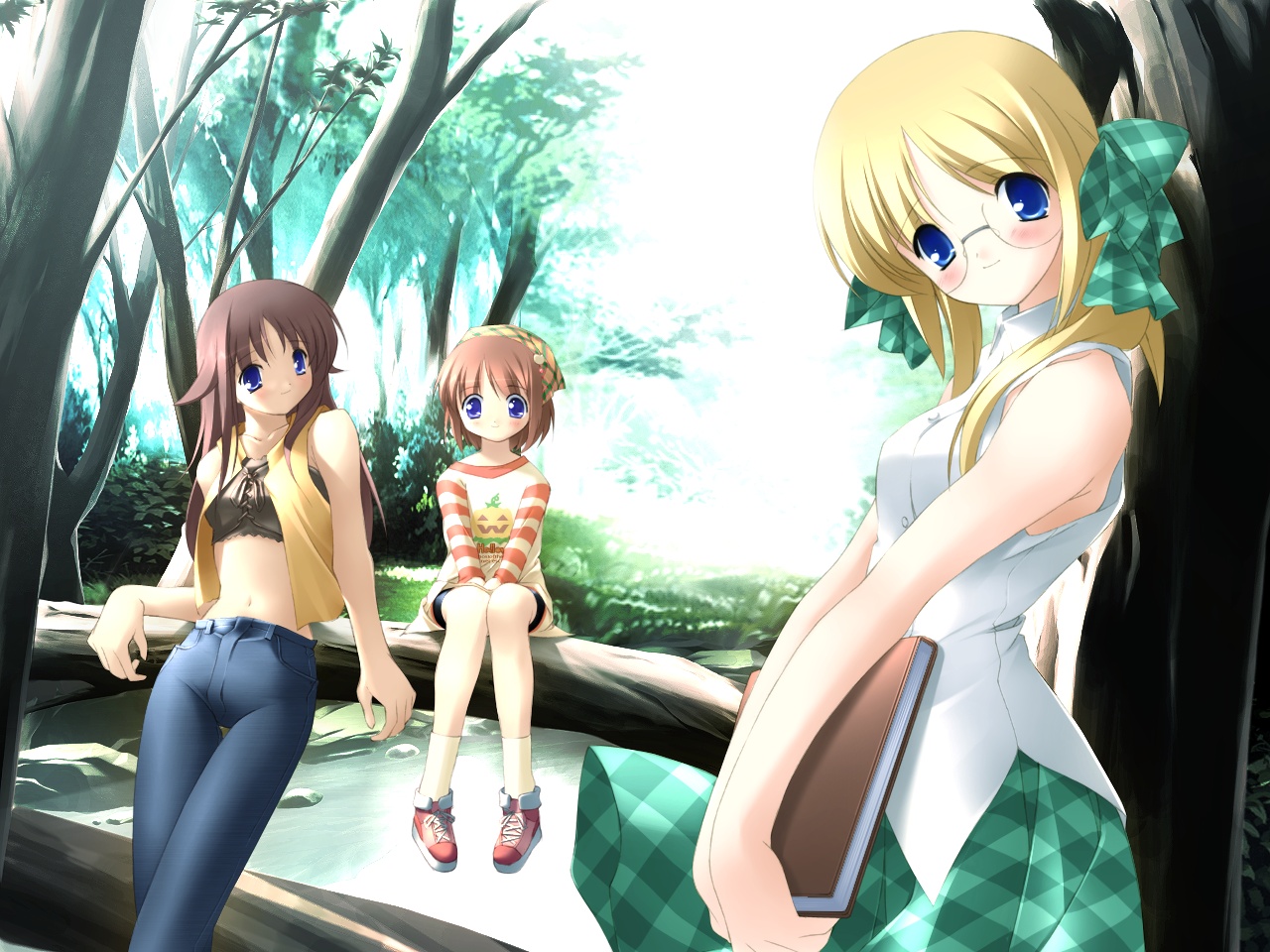 miyashiro_karin, shinjou_izumi, suigetsu, waha, yamato_suzuran