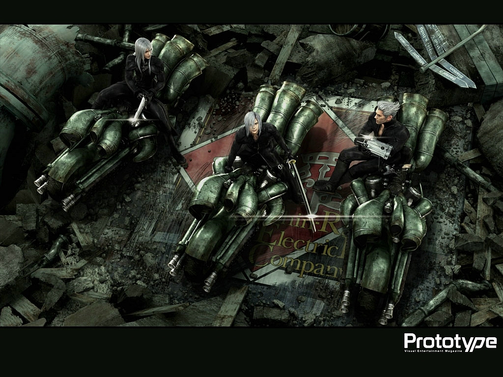 final_fantasy, final_fantasy_vii, final_fantasy_vii_advent_children, kadaj, loz, yazoo