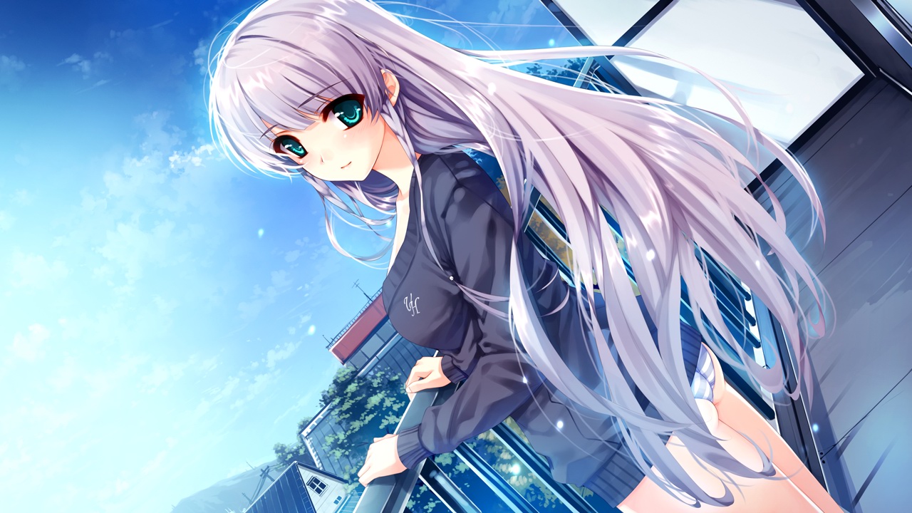 furukawa_yui, game_cg, kuroya_shinobu, panties, striped_panties, trumple, underwear, ushinawareta_mirai_wo_motomete