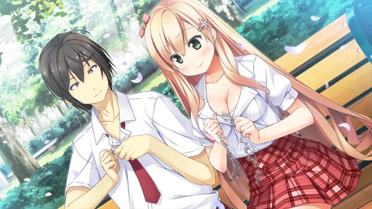 ano_ko_wa_ore_kara_hanarenai, breasts, cleavage, game_cg, giga, naruse_manami, usume_shirou