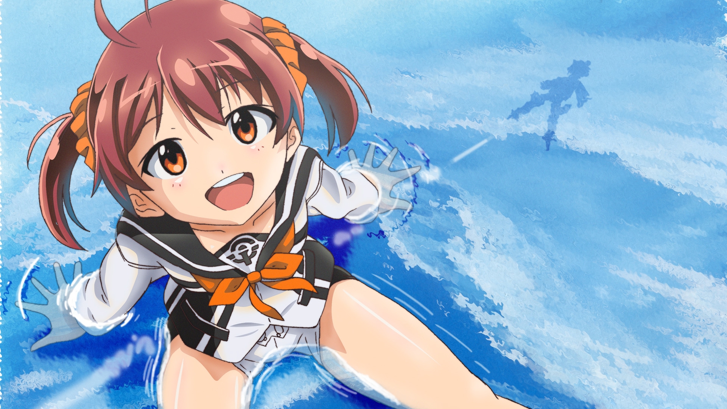 brown_eyes, brown_hair, isshiki_akane, okan, short_hair, strike_witches, twintails, vividred_operation
