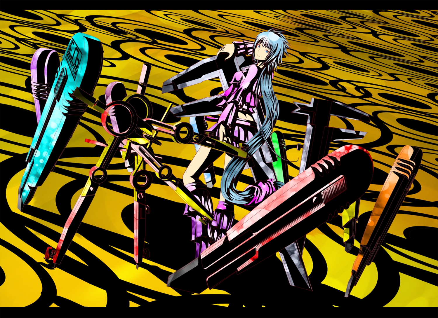 blue_eyes, blue_hair, essagna, long_hair, tagme