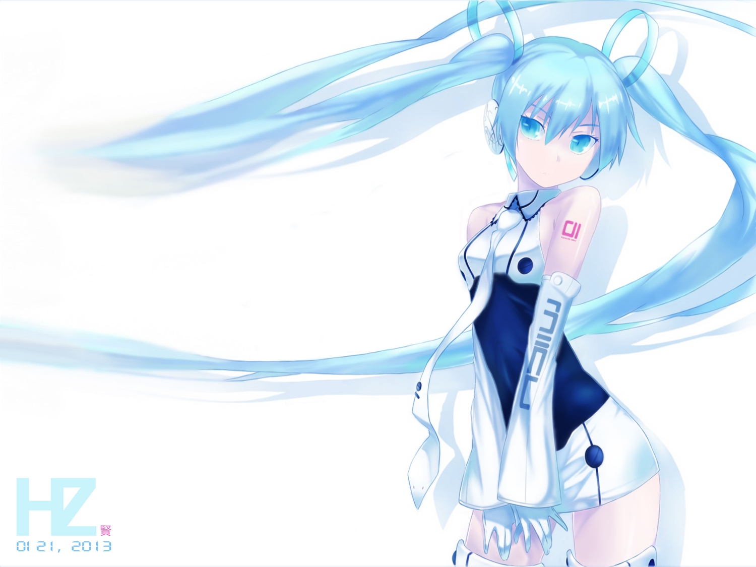 hatsune_miku, nanakusa_amane, vocaloid