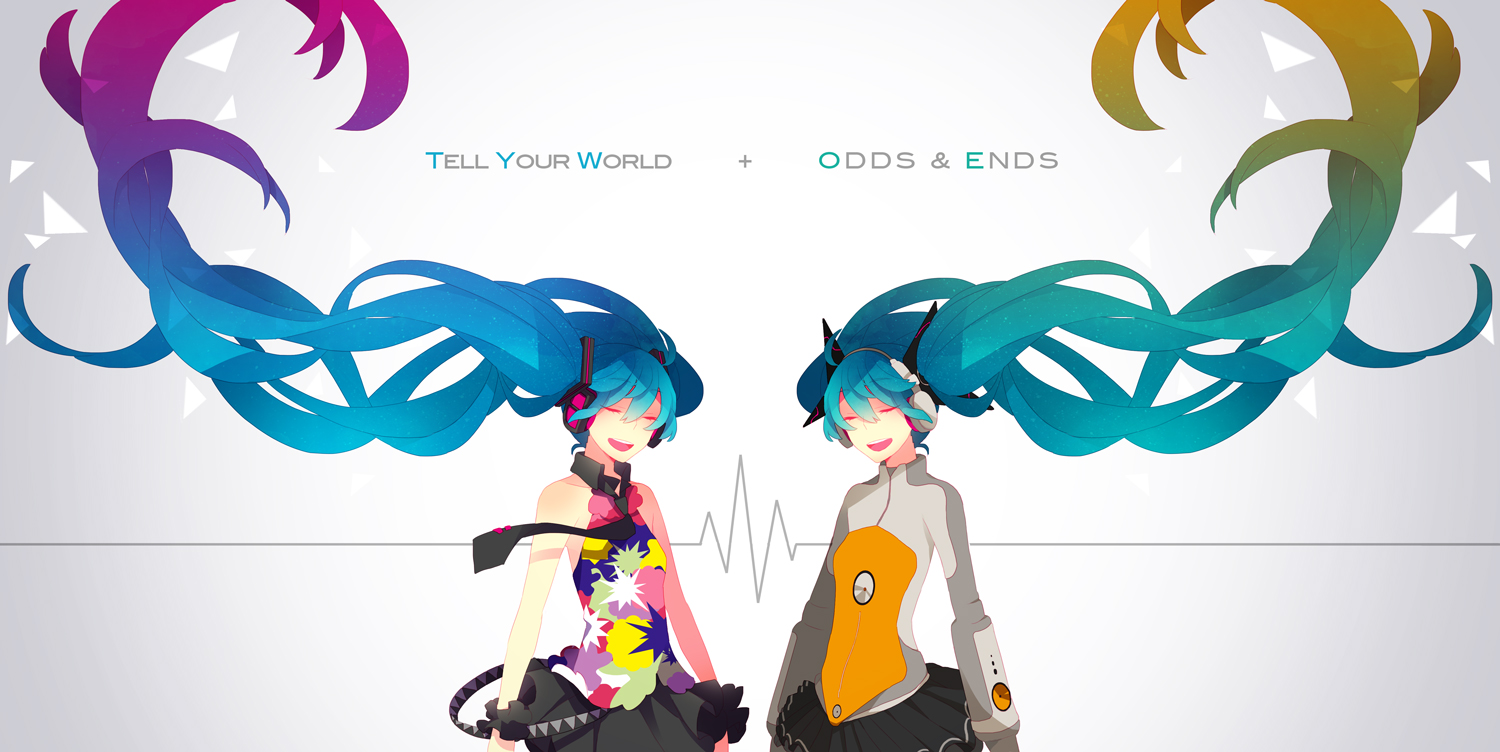 hatsune_miku, odds_&_ends_(vocaloid), saine_(artist), tell_your_world_(vocaloid), vocaloid