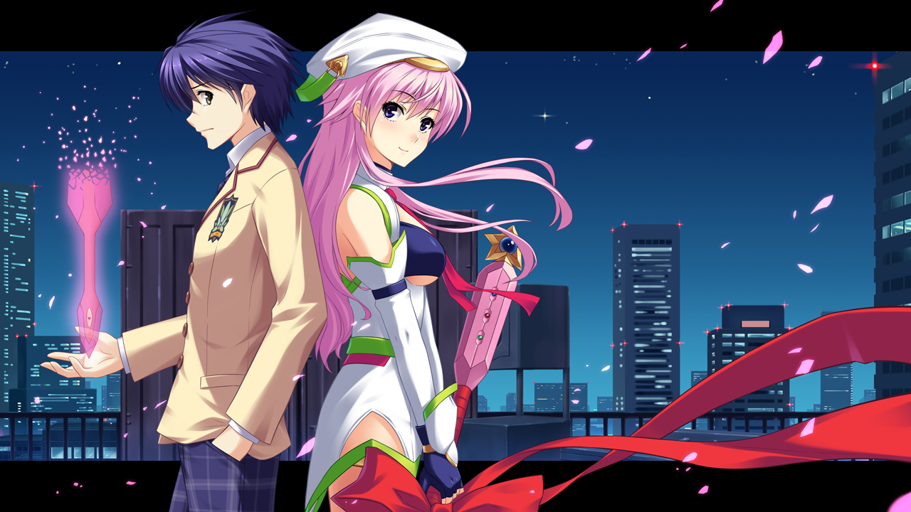 athrun1120, chaos;head, nishijou_takumi, orgel_seira, petals