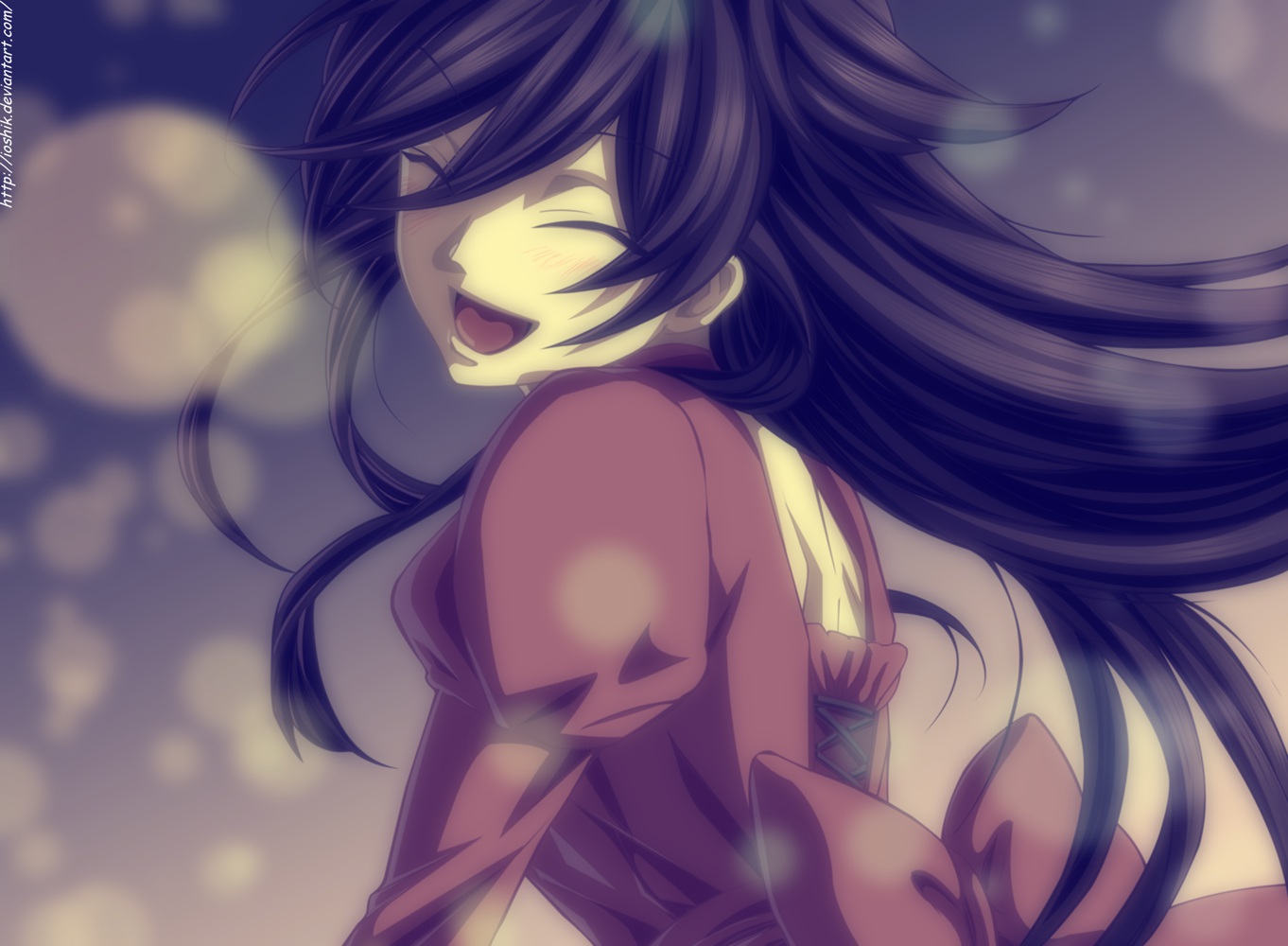 alice_(pandora_hearts), black_hair, blush, ioshik, pandora_hearts, watermark