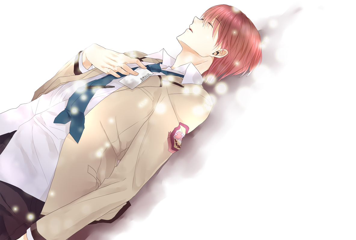 all_male, angel_beats!, male, mirakuruone, otonashi_yuzuru, white