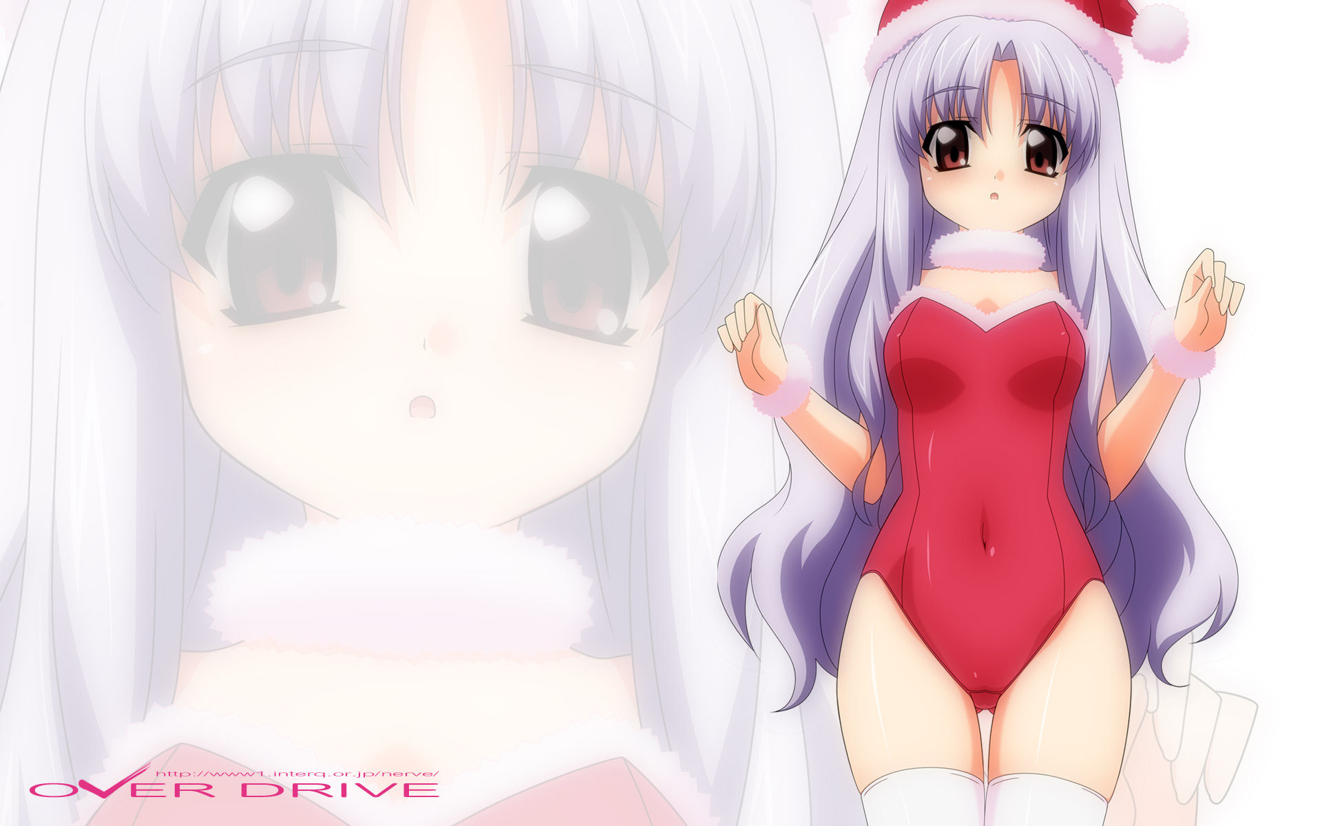 azmaria_hendric, christmas, chrono_crusade, hat, sugimura_tomokazu, thighhighs