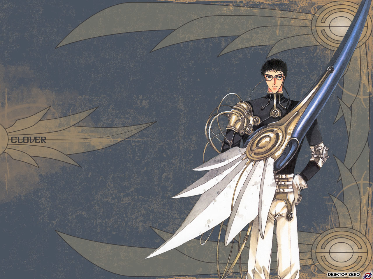 clamp, clover, kazuhiko