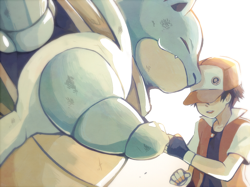 blastoise, pokemon, red_(pokemon), rokuroku
