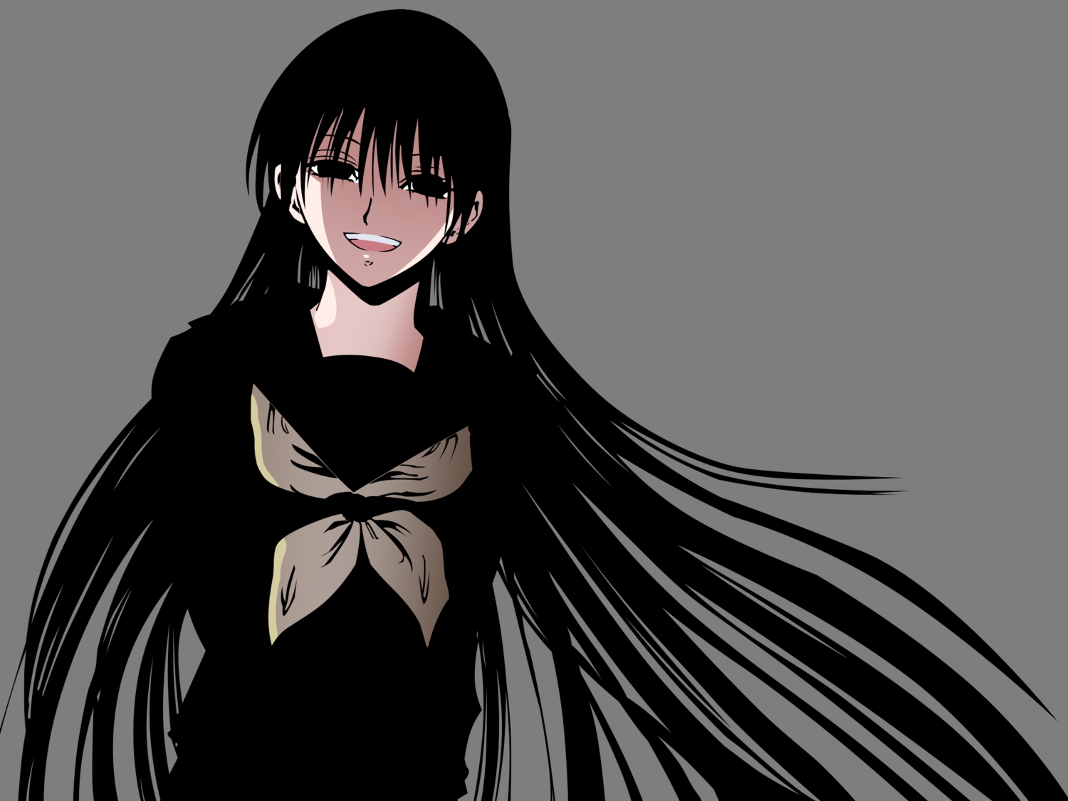black_hair, hagoromo_kitsune, nurarihyon_no_mago, transparent