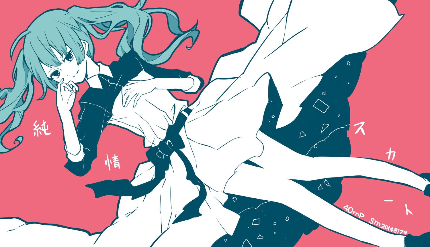 hatsune_miku, polychromatic, suzuya_(appon65122), vocaloid