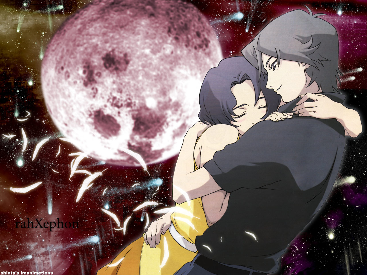 kamina_ayato, rahxephon, shitou_haruka