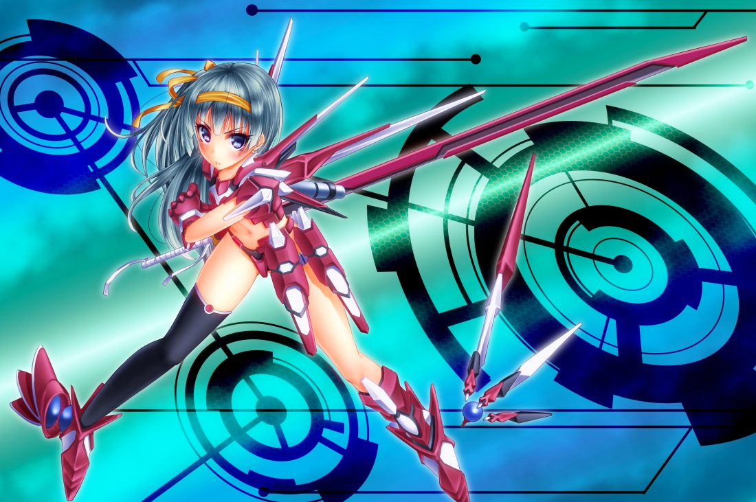 armor, blush, noppi_(noppi_98), original, tagme, weapon