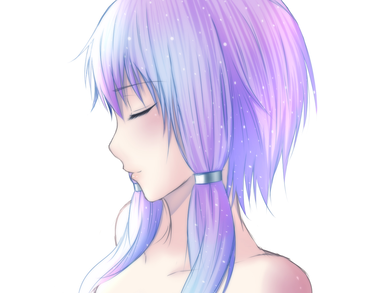 close, daburu, purple_hair, twintails, vocaloid, voiceroid, white, yuzuki_yukari