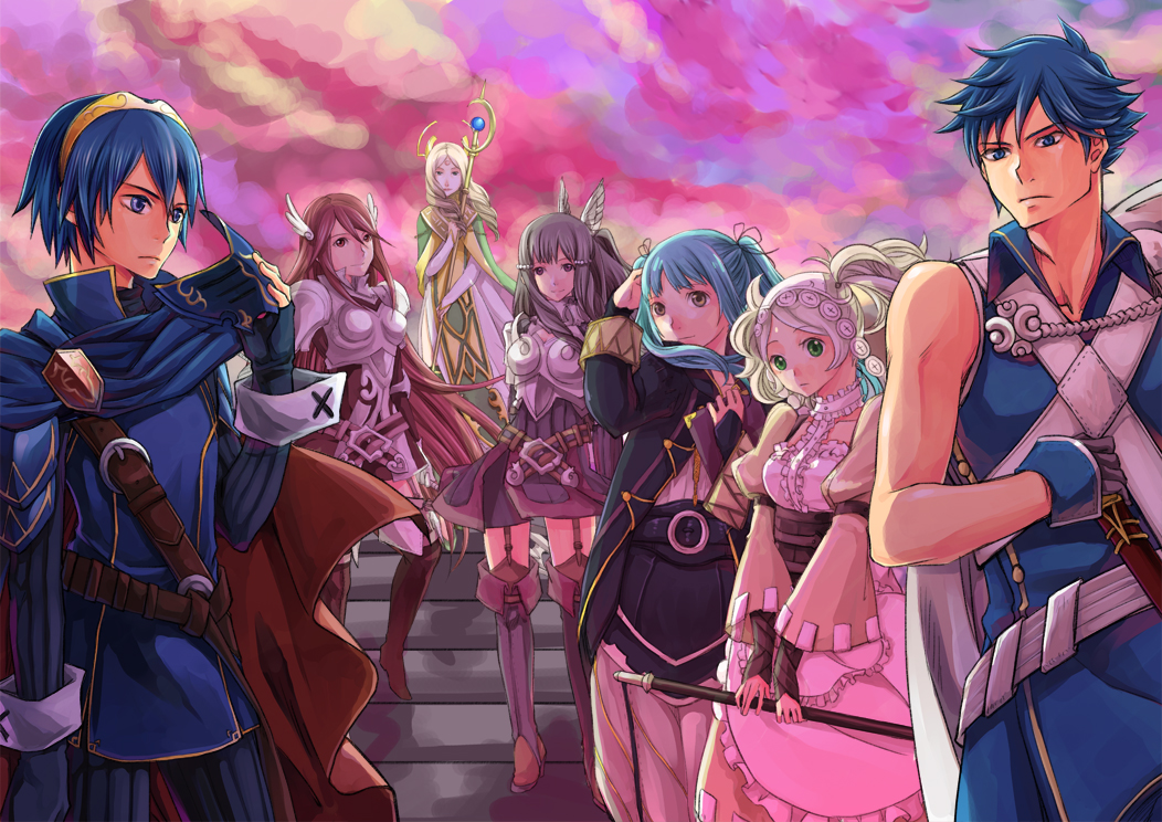 apron, armor, chrom_(fire_emblem), cordelia_(fire_emblem), emmeryn_(fire_emblem), fire_emblem, gloves, liz_(fire_emblem)