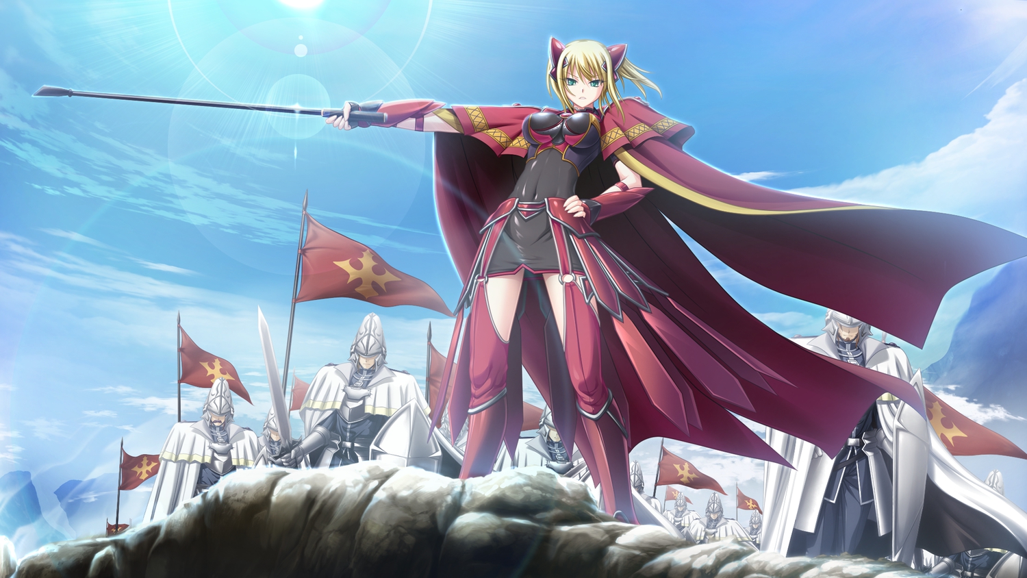 armor, eushully, game_cg, hatozuki_tsumiki, lekshumi_parabellum, madou_koukaku, male, sword, weapon
