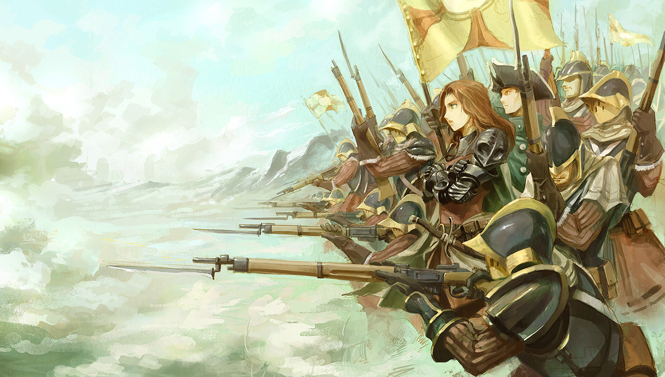 armor, gun, kome, male, original, weapon