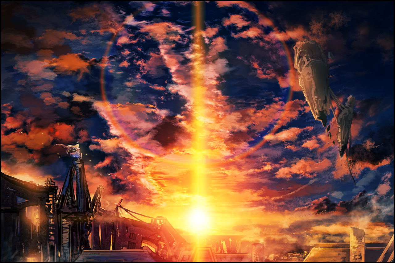 clouds, original, scenic, sky, sunset, tokiame