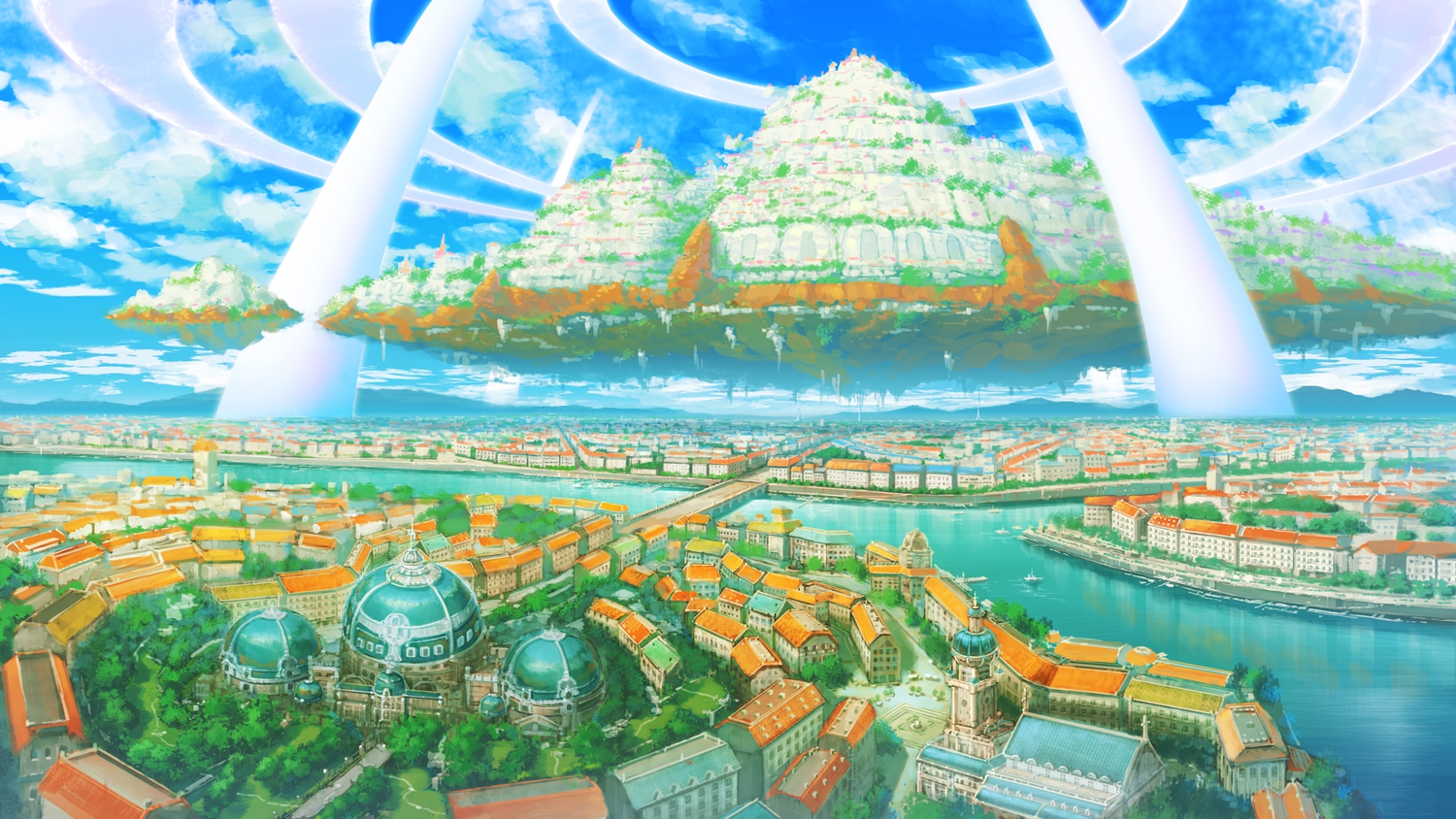 city, landscape, original, scenic, senko_doki, sky