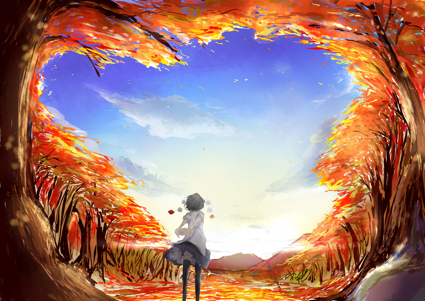 shameimaru_aya, touhou, yugeoryouki