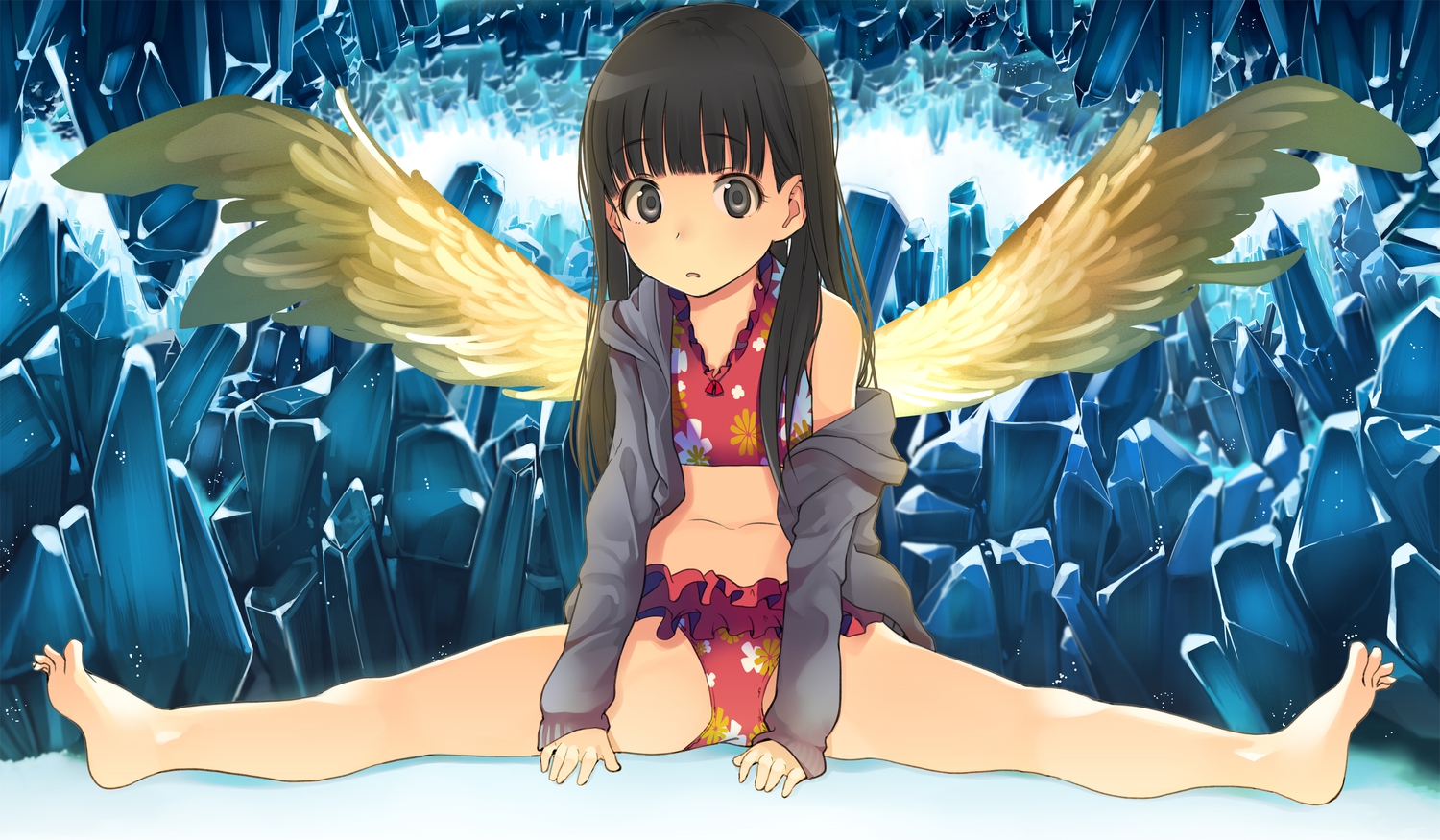 amagami, ayatsuji_tsukasa, santa_(sunflower), wings