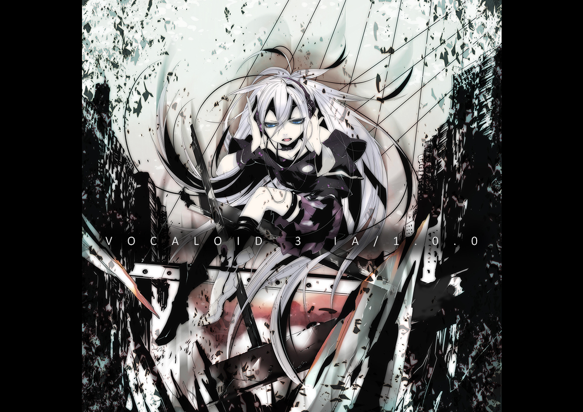 ia, karasu_(chalk), vocaloid