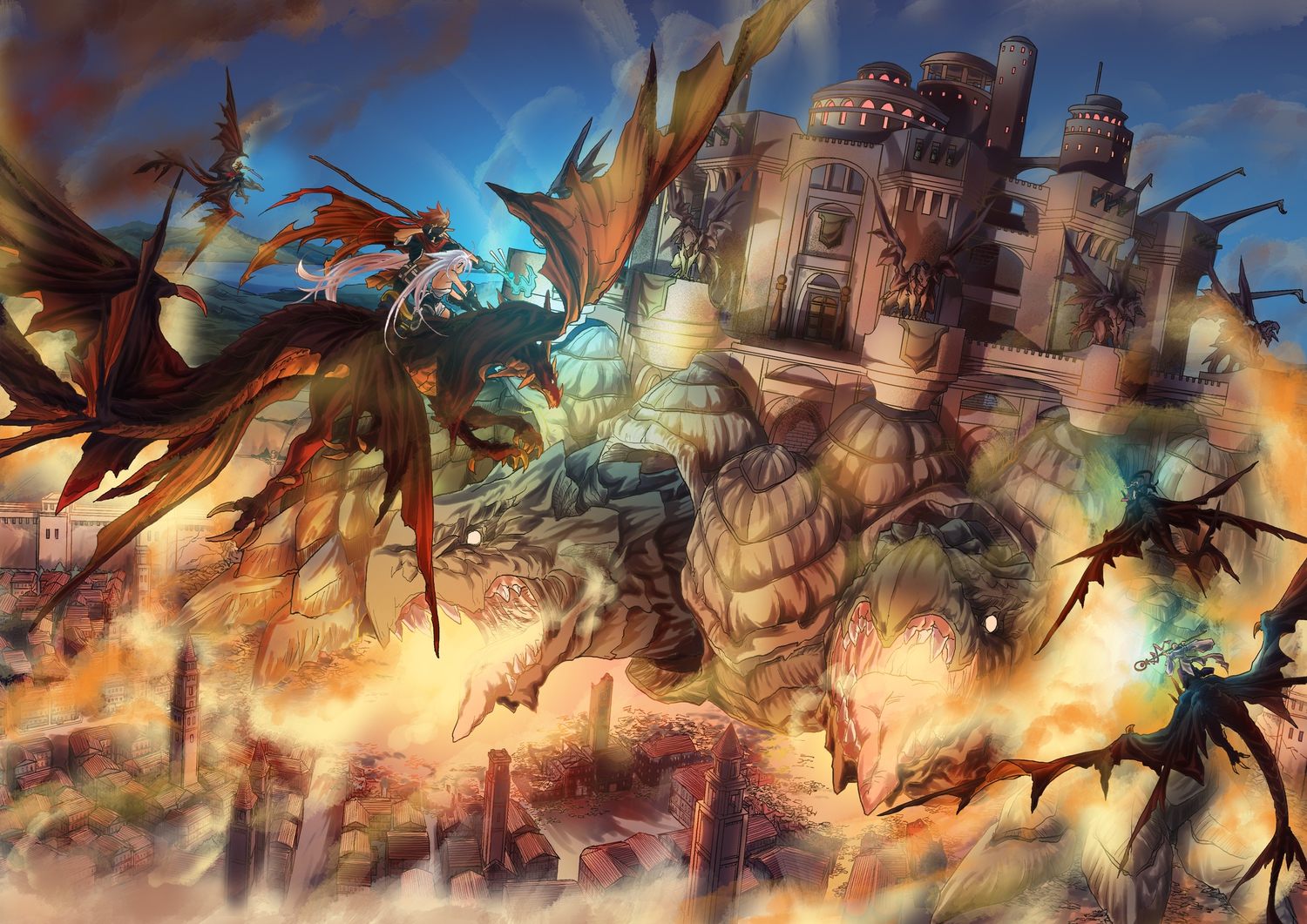 dragon, naka_(nicovideo14185763), original, staff