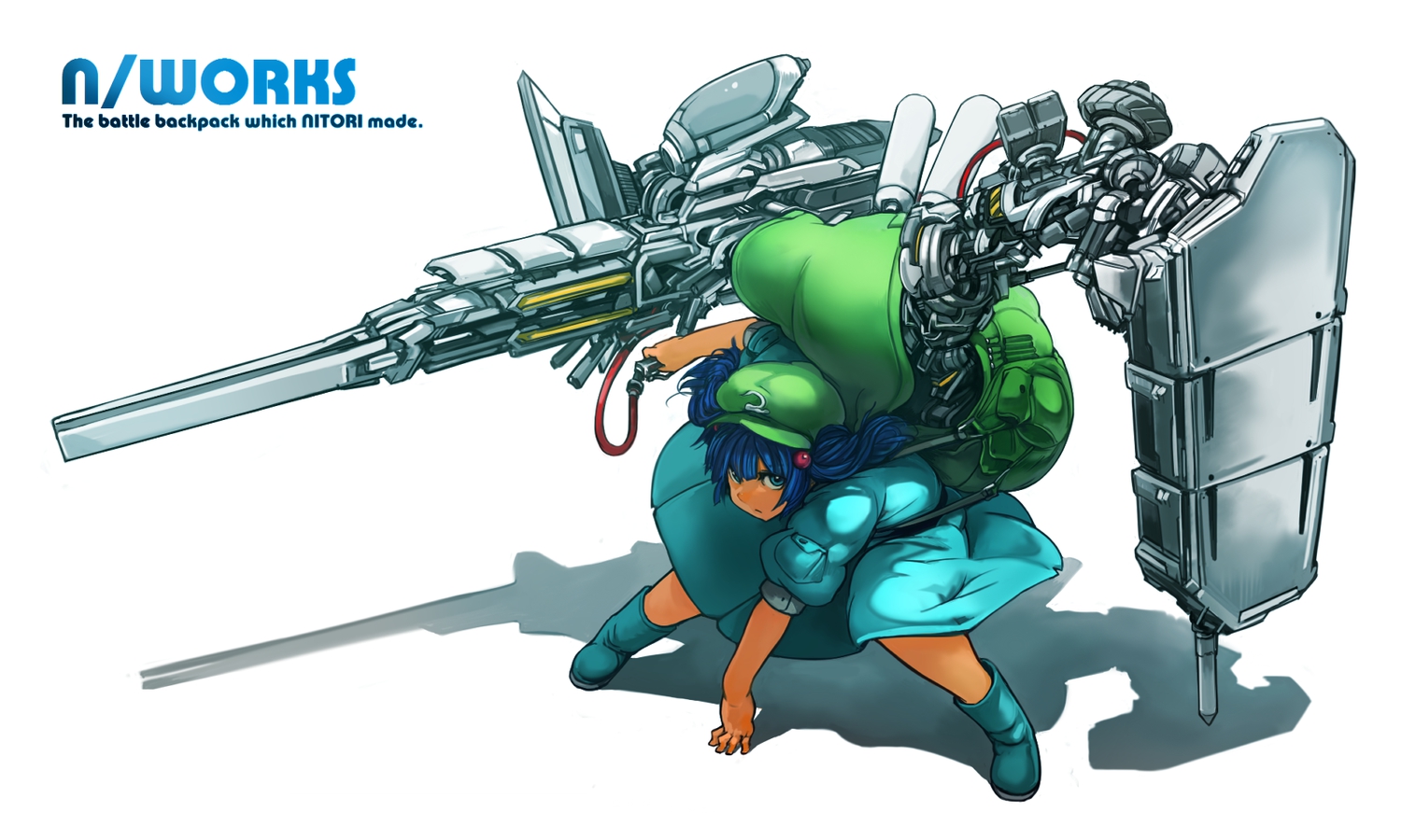 kawashiro_nitori, mecha, mechagirl, sachito, touhou