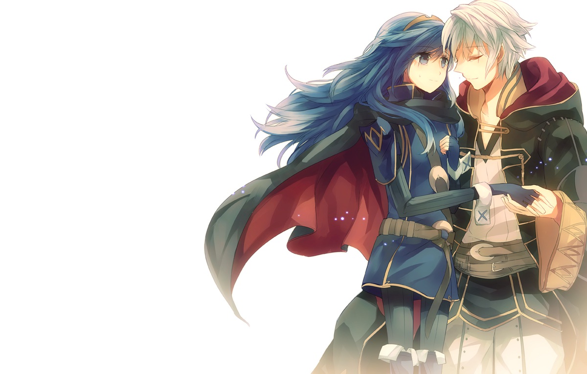 armor, blue_eyes, blue_hair, cape, fire_emblem, gloves, lucina_(fire_emblem), male